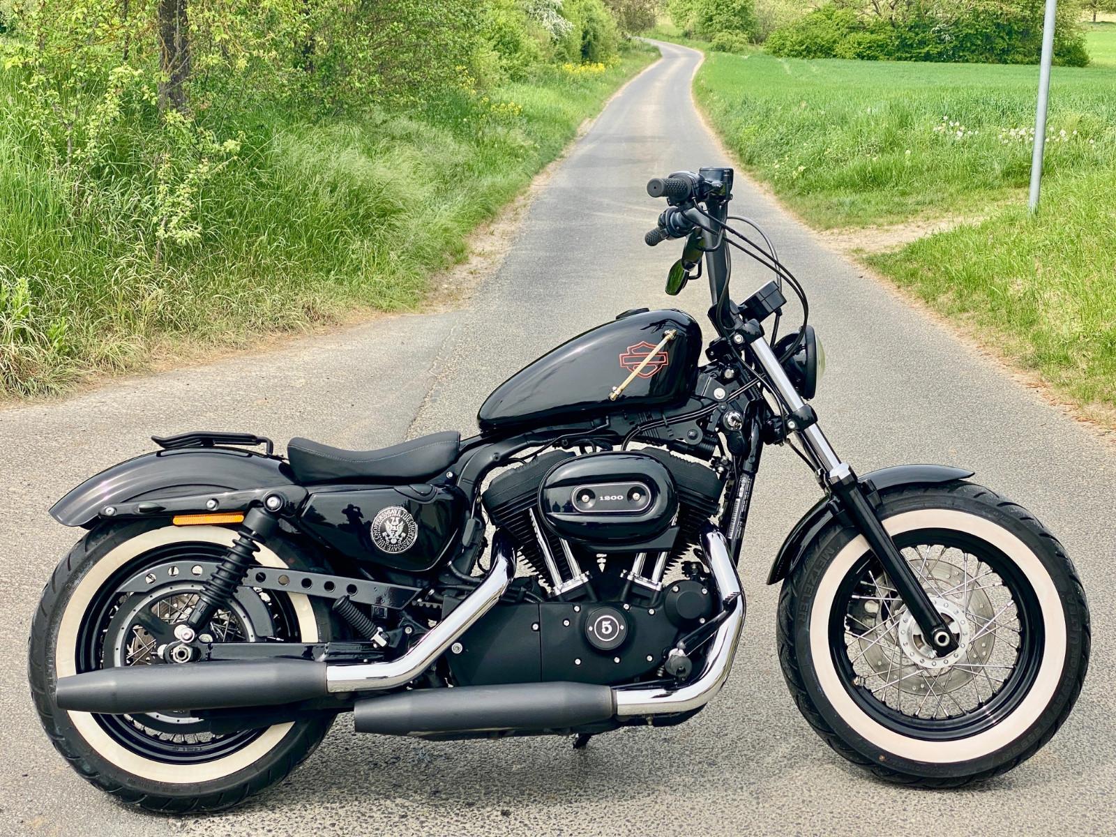 Harley-Davidson 48, Remus, Ape, Weißwand, 5HD, Gewährl.