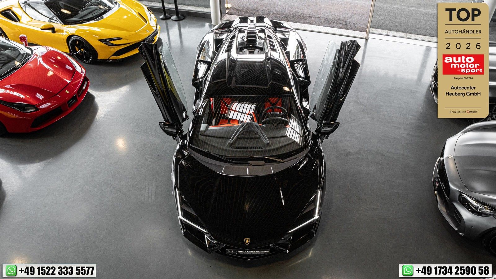 Lamborghini Revuelto Carbon | Sonus Faber | PASSENGER DISPLA