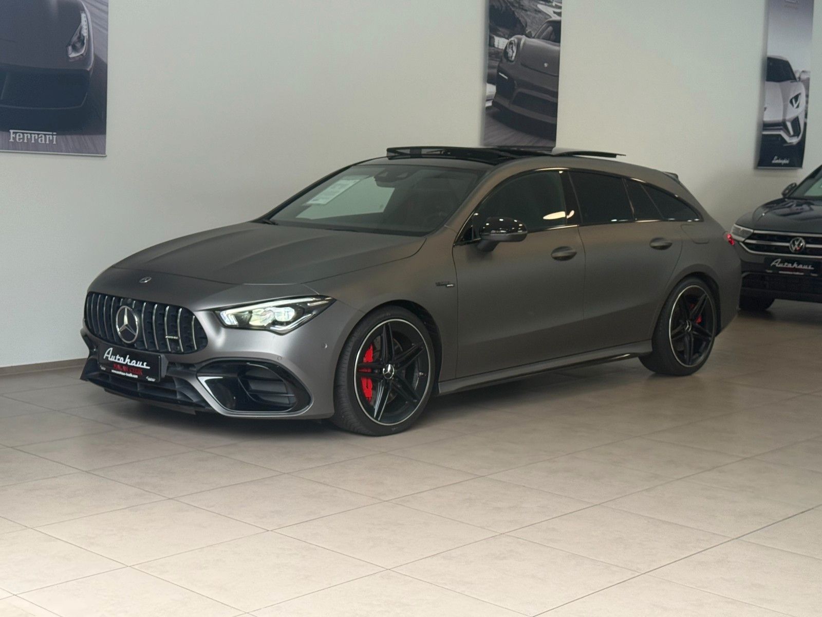 MERCEDES-BENZ CLA 45 S AMG 4Matic Shooting Brak*PANO*MBUX*AHK*