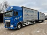 DAF XF450 6x2*SSC*Komplettzug*Edscha*Lift*Tandem*ACC - Tieflader Tandem