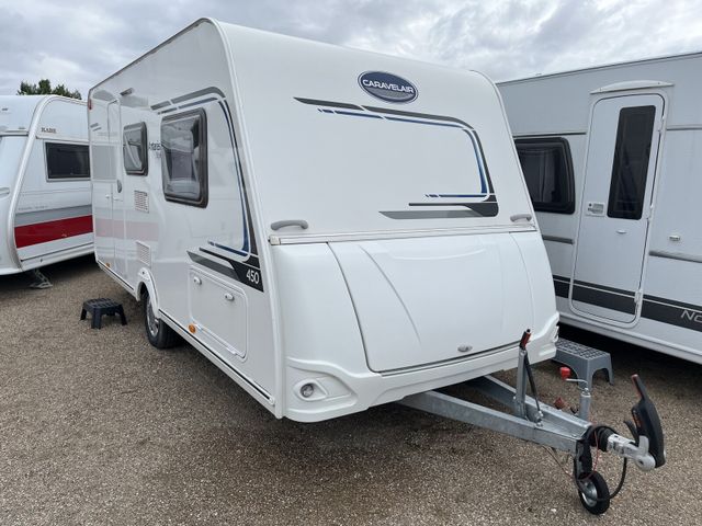 Caravelair Antares Style 450 1.500kg, Bettverbreiterung. Au