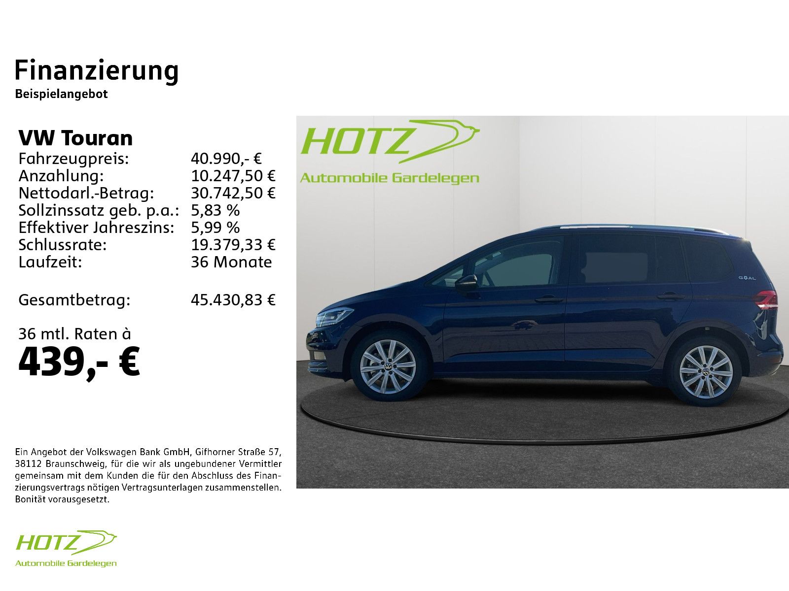 Volkswagen Touran 2.0 TDI SCR DSG GOAL foto 2
