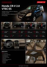 Honda CR-V 2.0 VTEC ES Automatik AHK PDC - Honda CR-V aus 2004