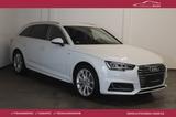 Audi A4 Av. 2.0 TFSI S line qu.-VIRT.-NAV-AHK-MATRIX - Audi A4: Weiß, Kombi, Line