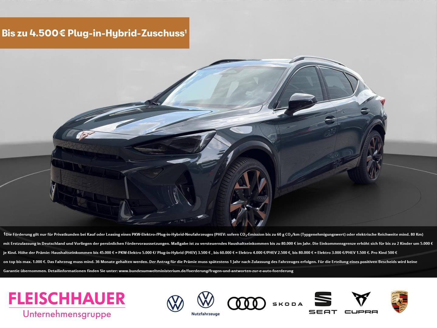 Cupra Formentor 1.5 e-HYBRID VZ LED Navi Tel.-Vorb. AH