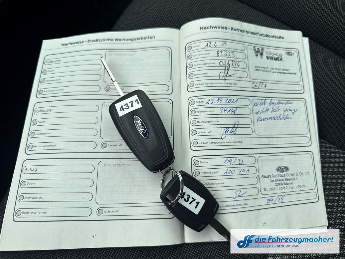 Fahrzeugabbildung Ford Transit Kombi 350 L3 Trend 2.2 TDCi *4371 *KLIMA