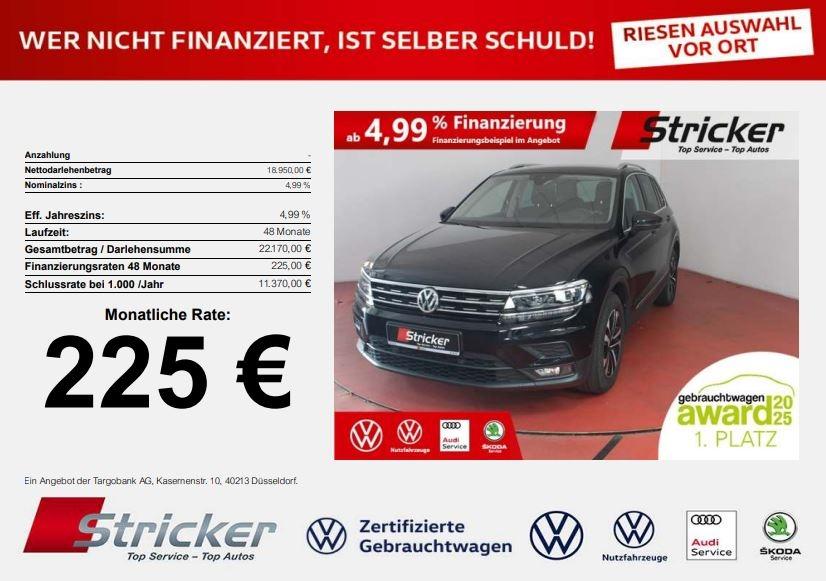 Volkswagen Tiguan IQ.Drive 1.5TSI 225,-ohne Anzahlung Navi