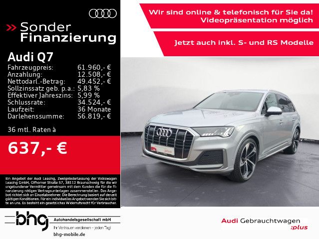 Audi Q7 50 TDI quattro S-line Matrix/AHK/Head-up/Pano