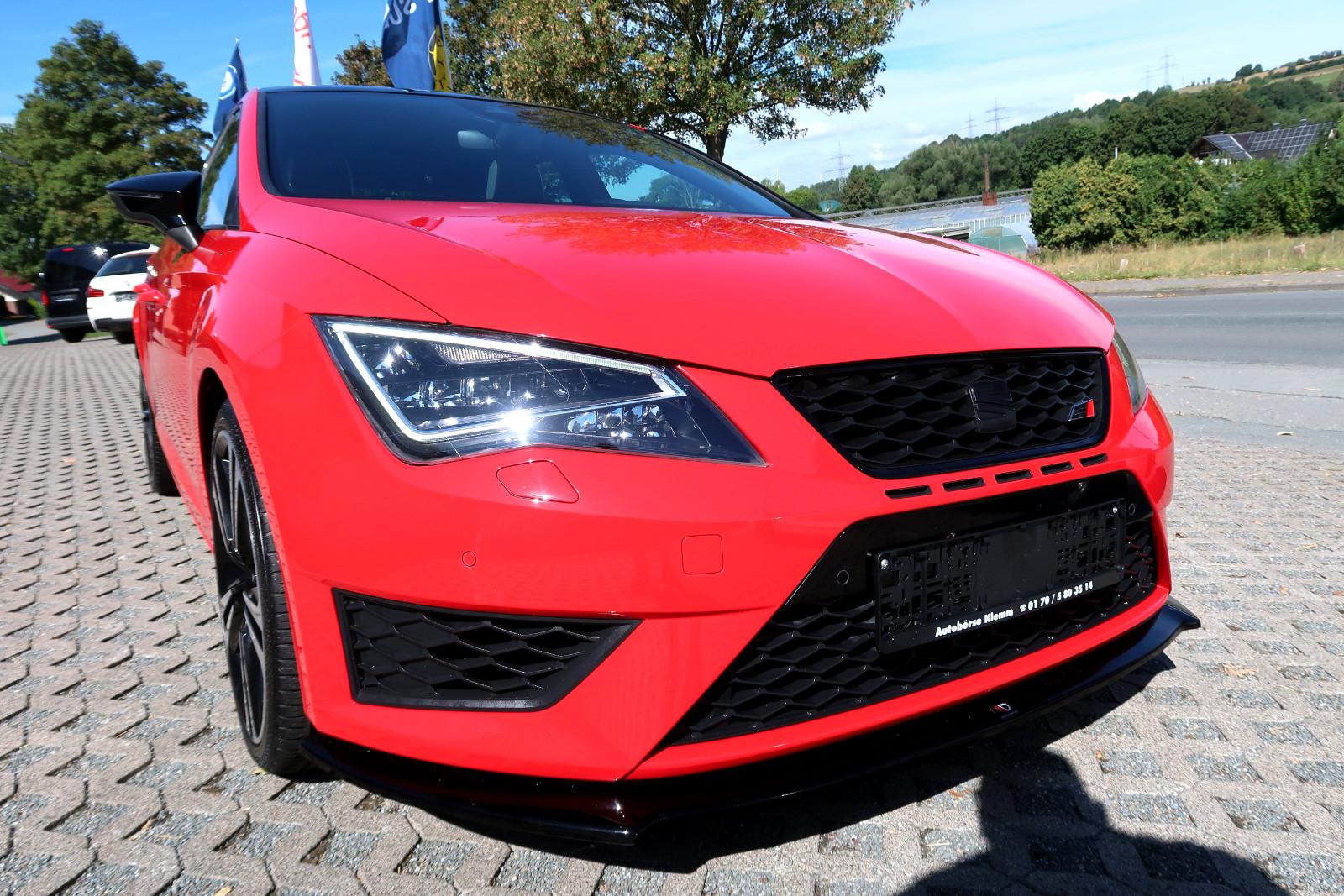 SEAT LEON TSI"CUPRA290"19"PANORAMA"NAVI"LED"LEDER"SCHH | 290 ch | BVM | "19"PANORAMA"LED"NAVI"