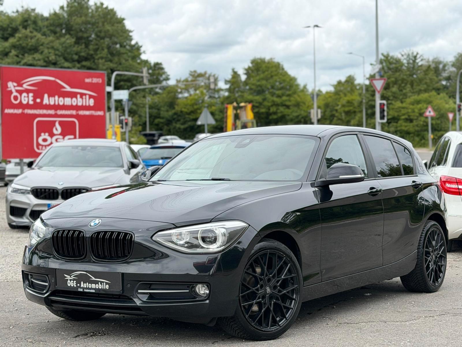 BMW 118 d 1er Lim. Sport Line/Automatik/NAVI/PDC