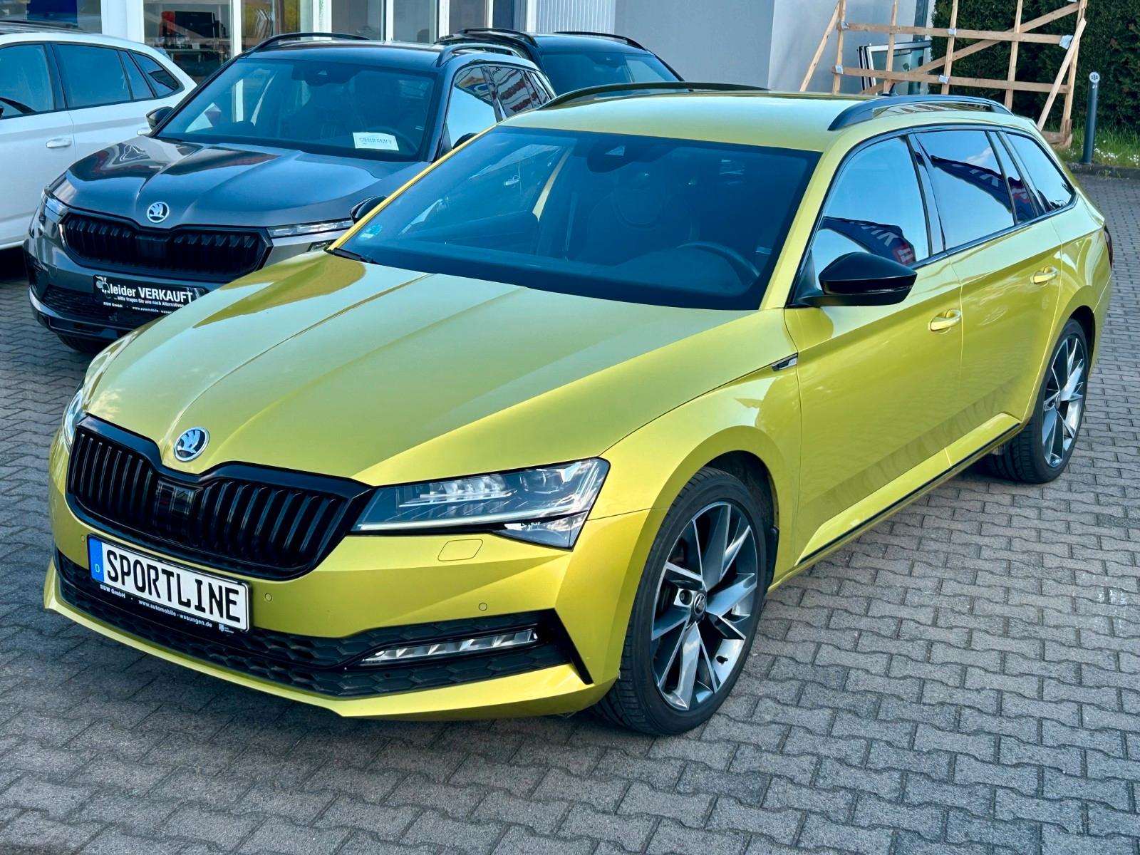 Skoda Superb Sportline 200PS AHK DCC 8xRad -43% UVP
