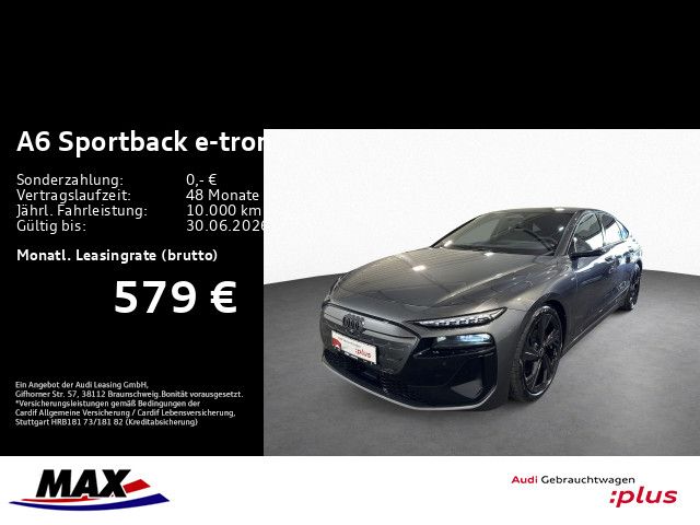 A6 Sportback e-tron 0,25% S LINE MATRIX+AHK+AR H