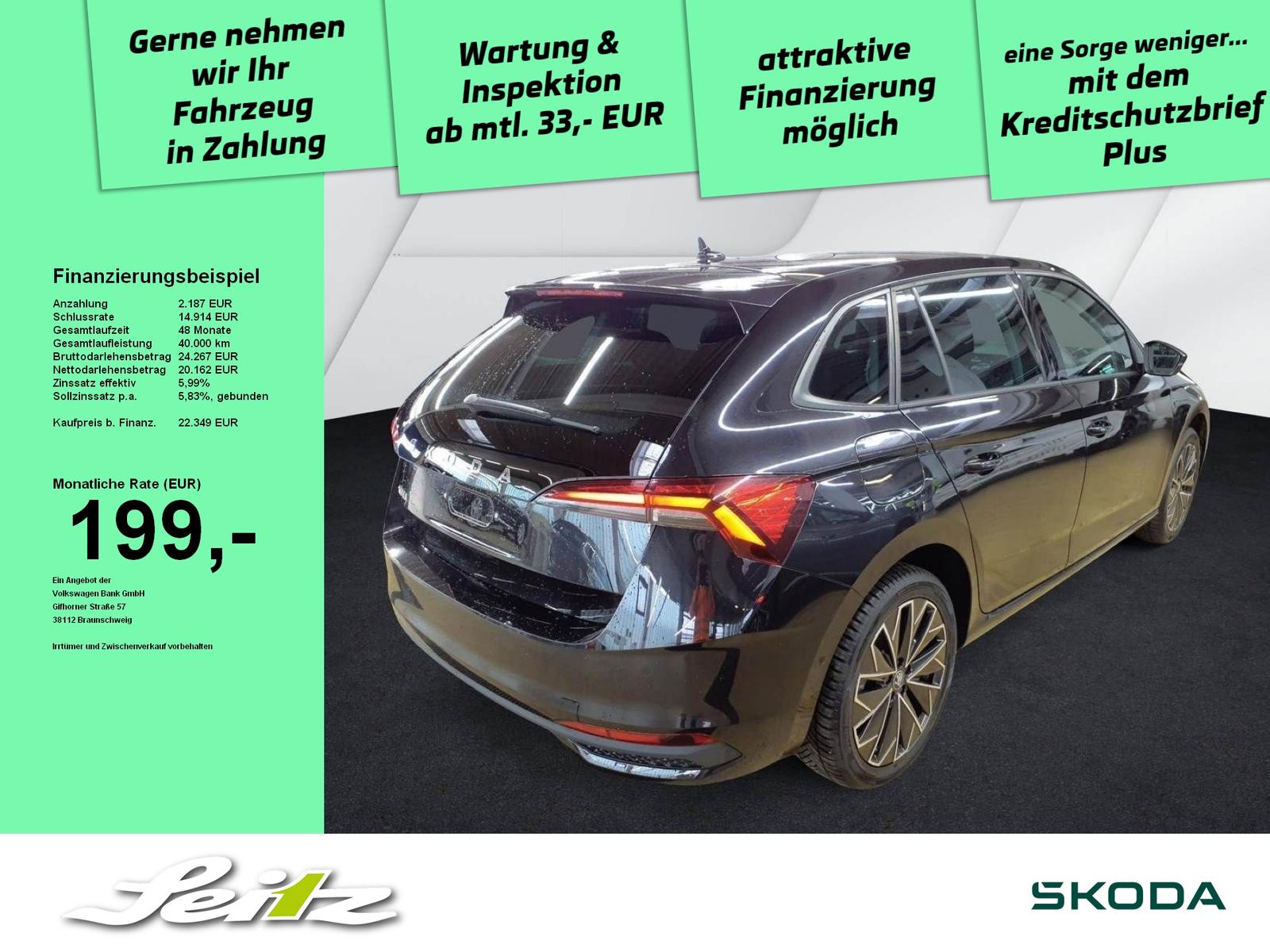 Skoda Scala 1.0 TSI Selection *MATRIX*KAMERA*NAVI*