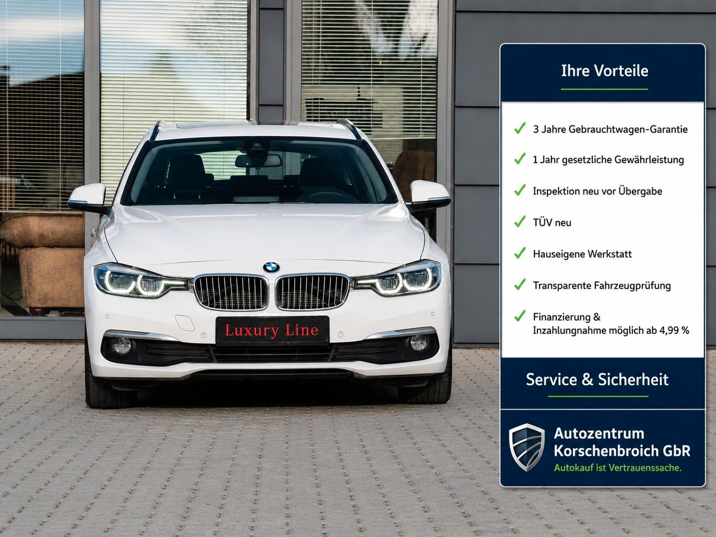 BMW 320 d touring Luxury Line Purity 3 J. GARANTIE !