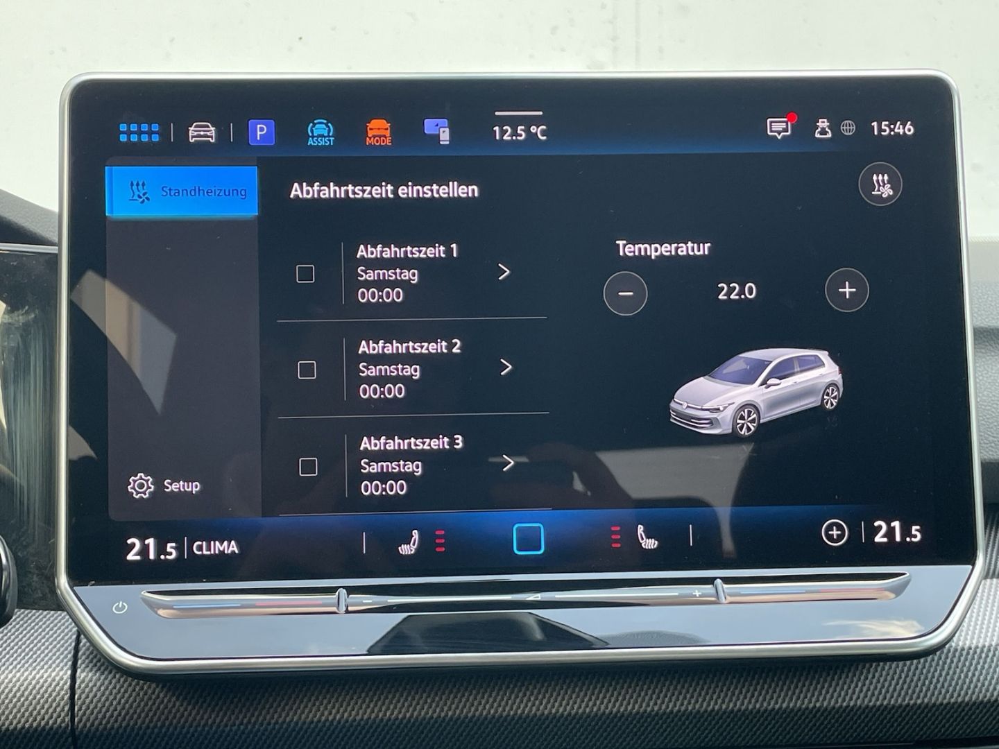 Golf VIII 1.5 eTSI DSG R-Line Pano/Standhzg/Kame