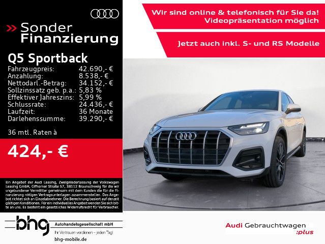 Audi Q5 Sportback advanced 50 TFSI e