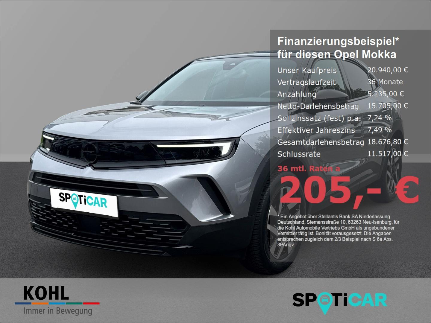 Opel Mokka GS Line 1.2 Turbo 130 PS SHZ Rückfahrkamer