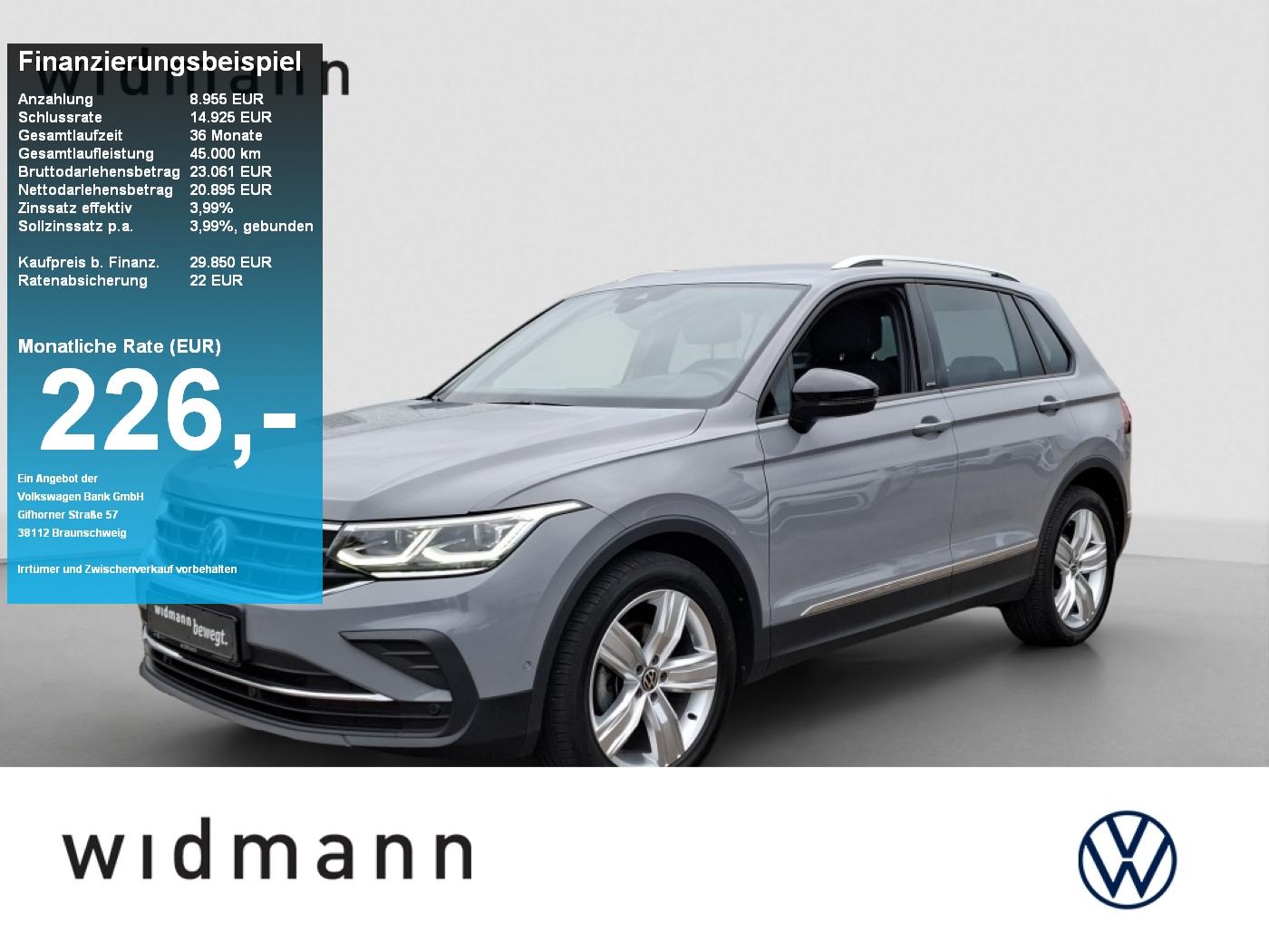 Volkswagen Tiguan 1.5 TSI 150 PS DSG AHK Kamera LED NAVI