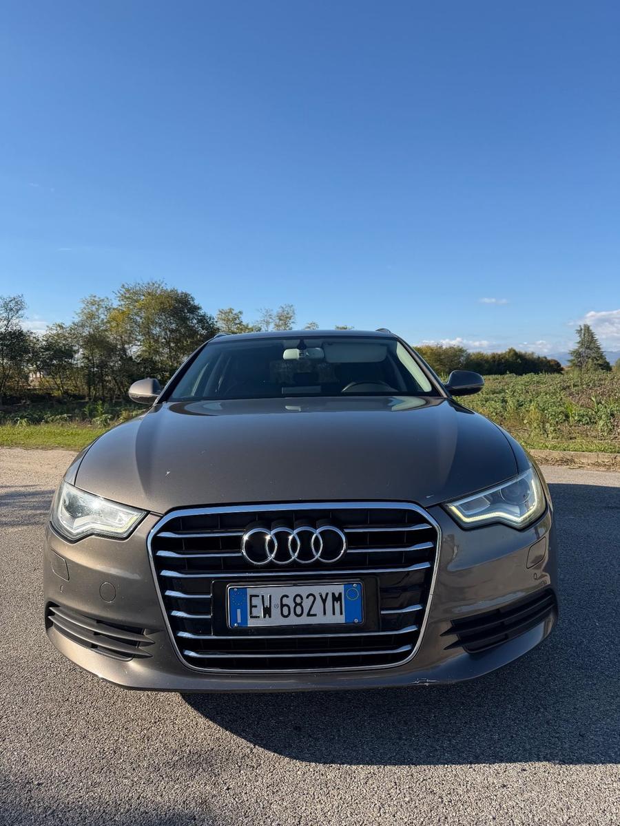 Audi A6 2014 — rear view
