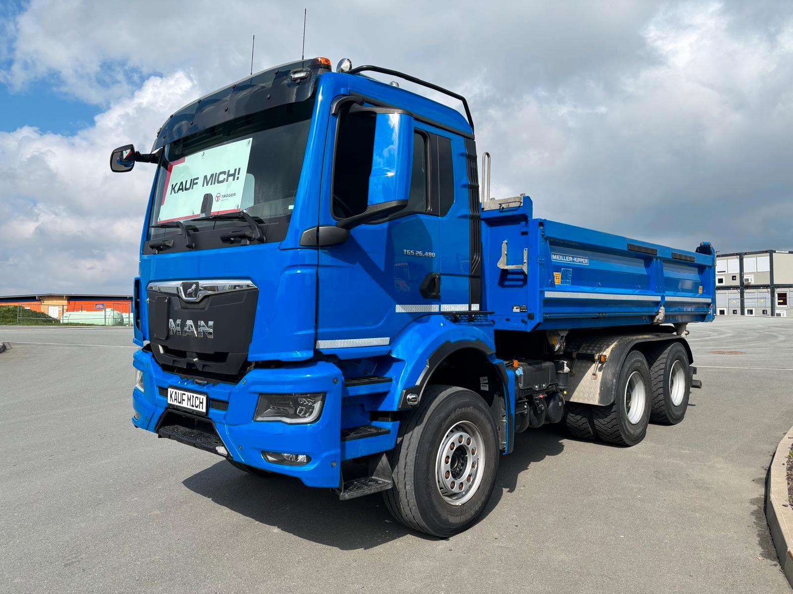 MAN TGS 26.480 6x4 BL Meiller Bordmatik + Garantie