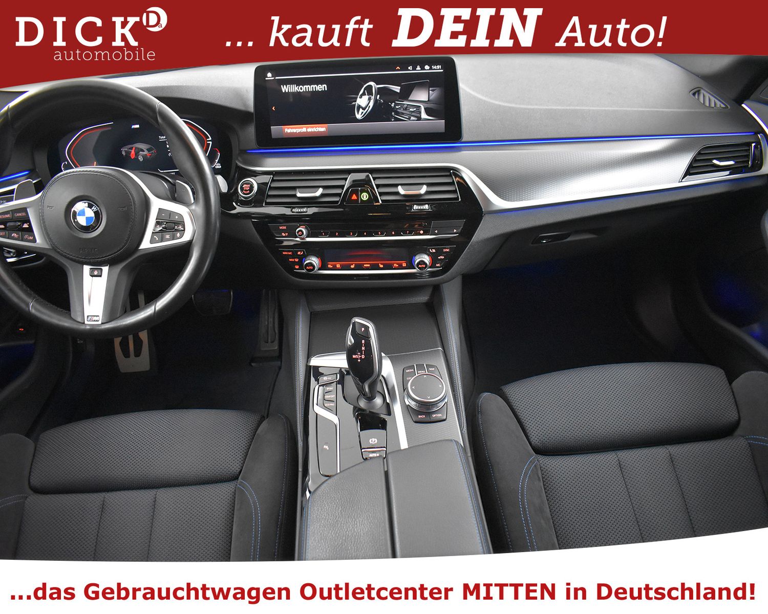 BMW 530d xD To Sport Aut M PAKET+VIRTU+PROF+STND+KAM - Image 8