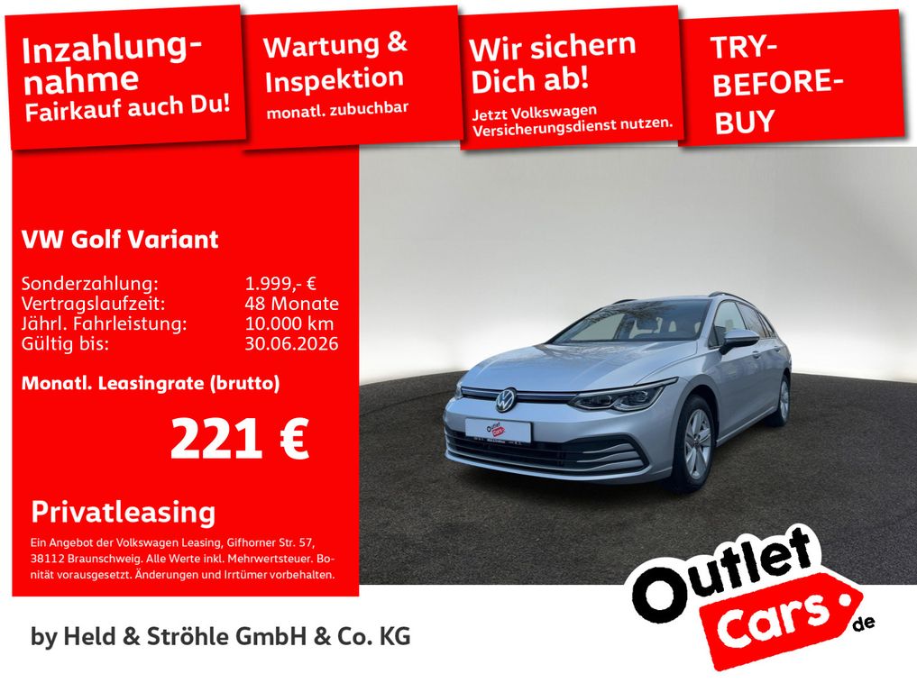 Volkswagen Golf Variant Life 2.0 TDI DSG AHK LED+ NAV ACC