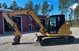 CAT 308 CR 9t-Rototilt R3 mit Greifer&Schaufelpaket