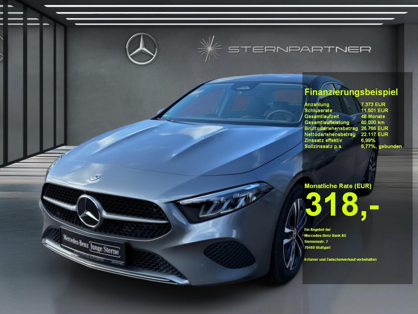 Mercedes-Benz A 180 Limo Progressive+Navi+Kamera+ILS+SHZ+MBUX+