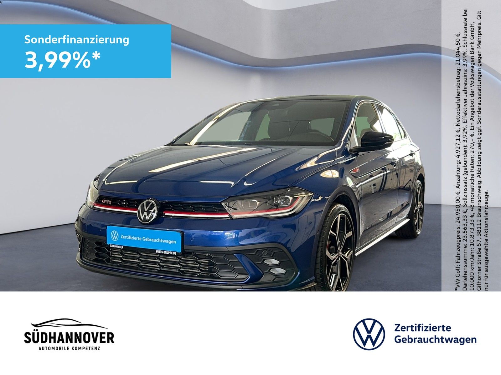 Volkswagen Polo GTI 2.0 TSI DSG MATRIX-LED+SHZ+App-Connect