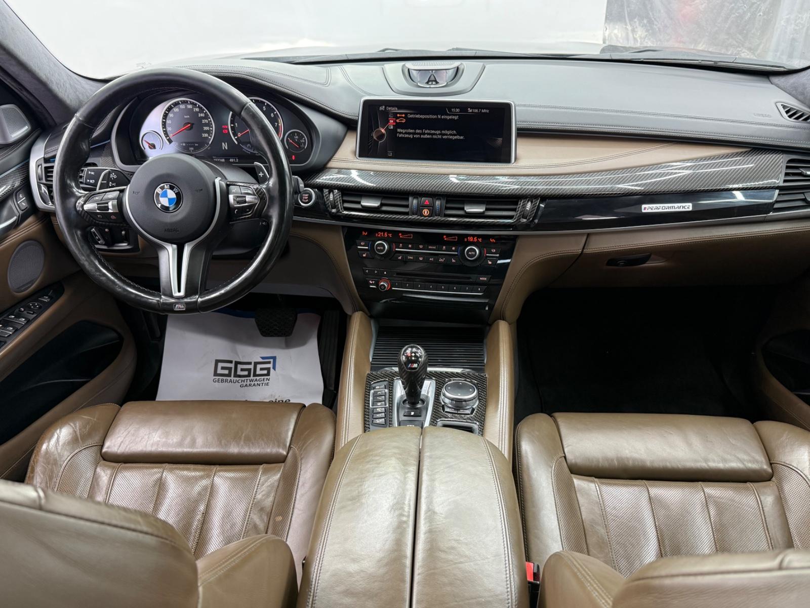 BMW X6 M*B&O*DEUTSCH*UNFALLFREI*MEMORY*CARBON*HUD*