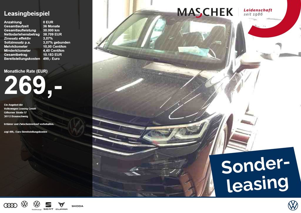 Volkswagen Tiguan R 2.0 TSI Sonderleasing inkl. WR Matrix D