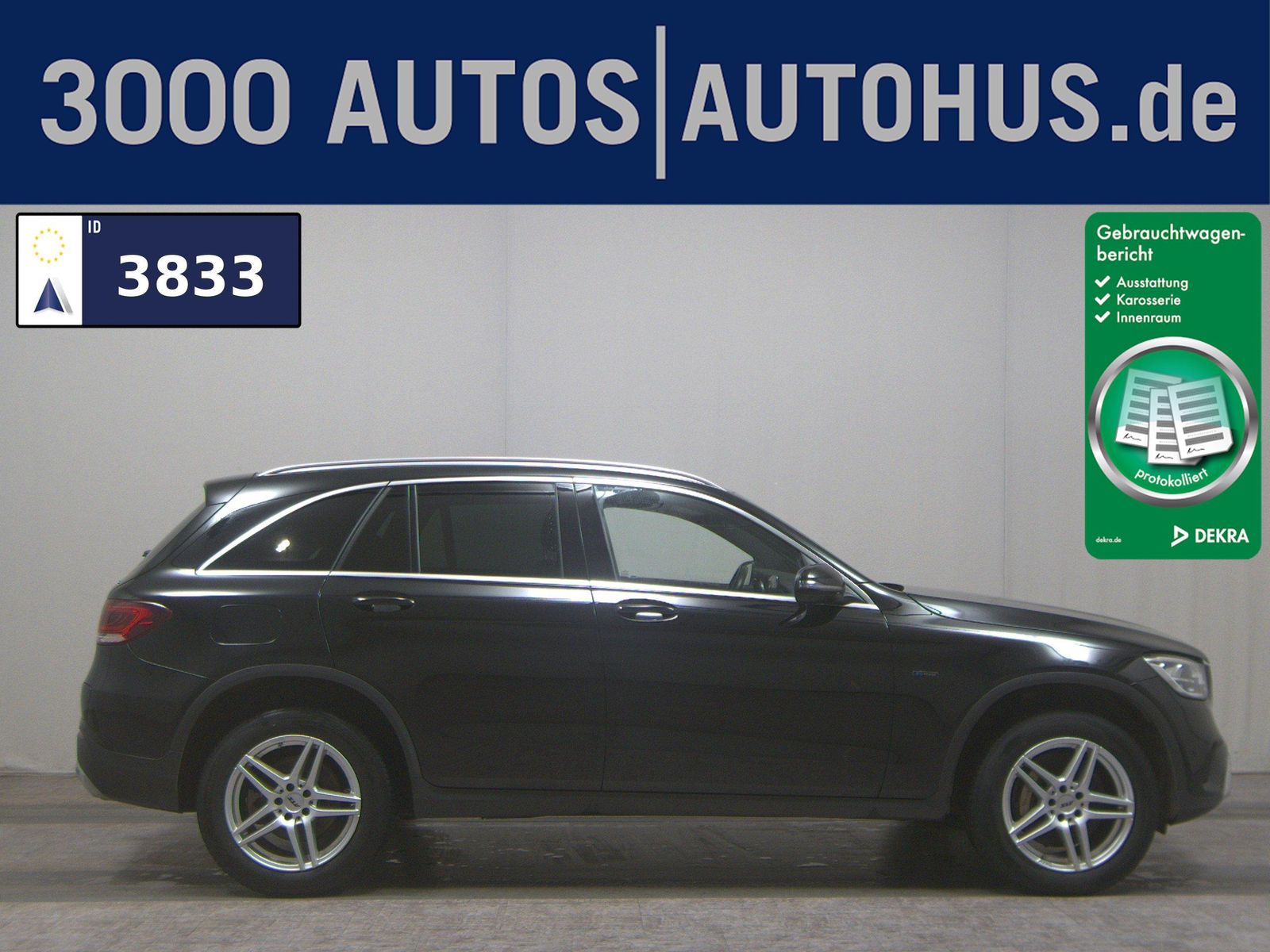 MERCEDES-BENZ GLC 300 de 4M T-Leder Navi LED AHK