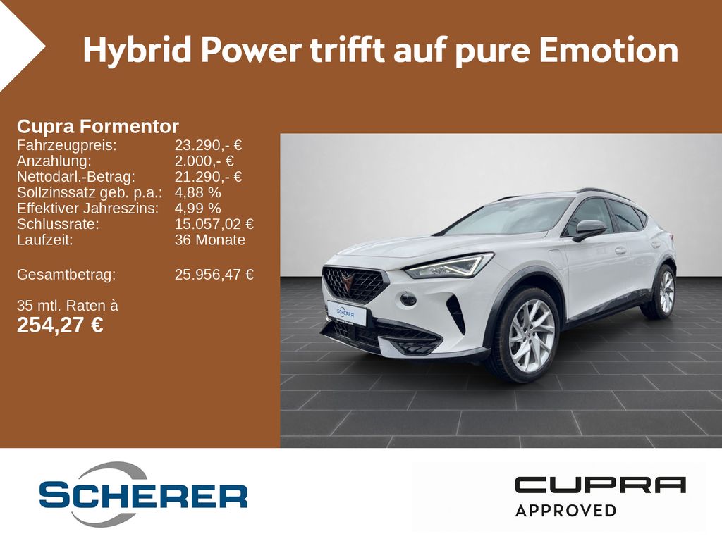 Formentor 1.4 TSI e-Hybrid SOH:97% CARPLAY SHZ R