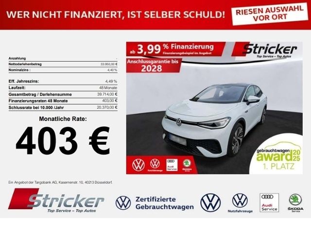 VW ID.5 Pro Performance 150/77 403,-ohne Anzahlung