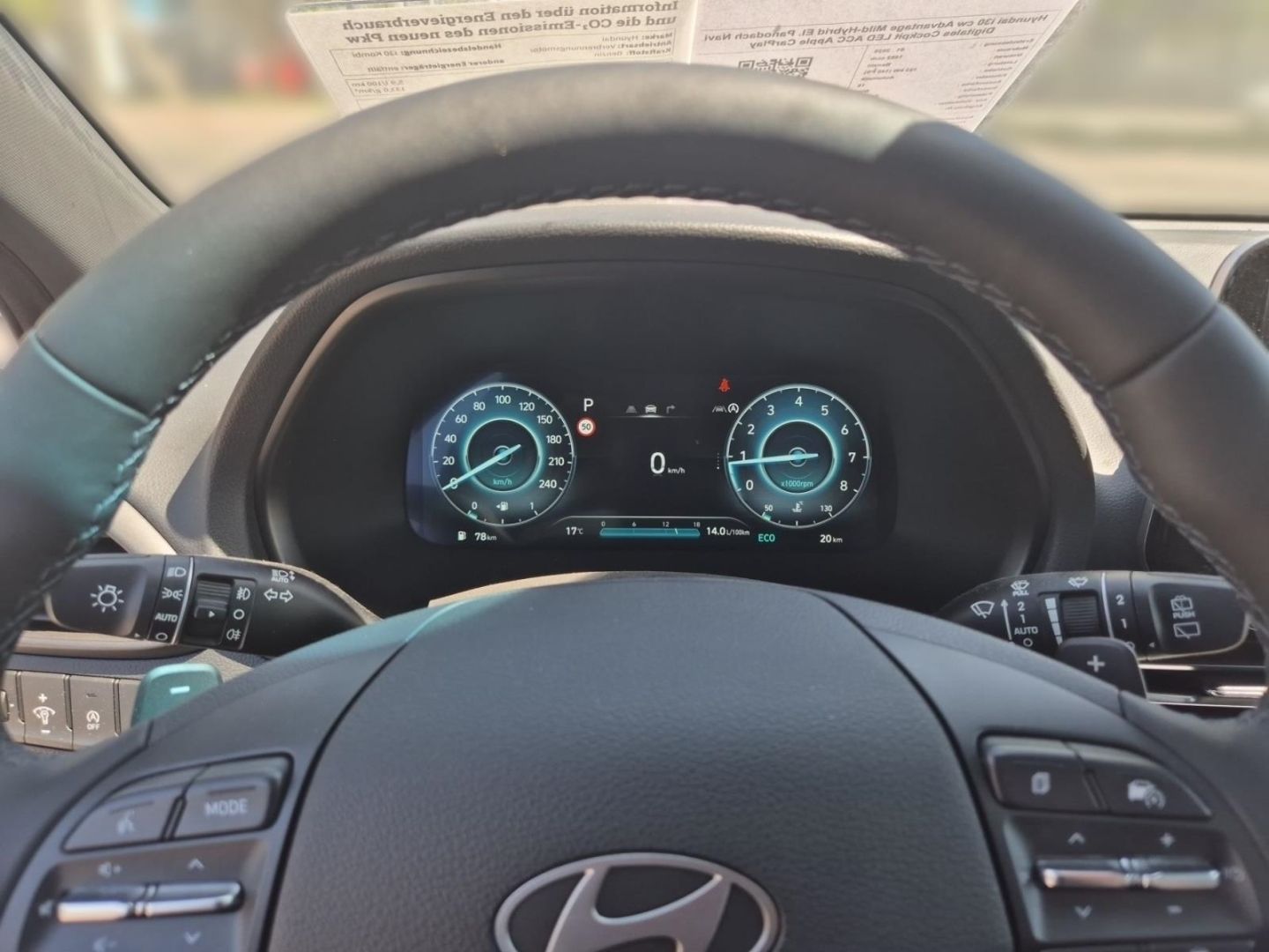 Fahrzeugabbildung Hyundai i30 cw Advantage Mild-Hybrid El. Panodach Navi D