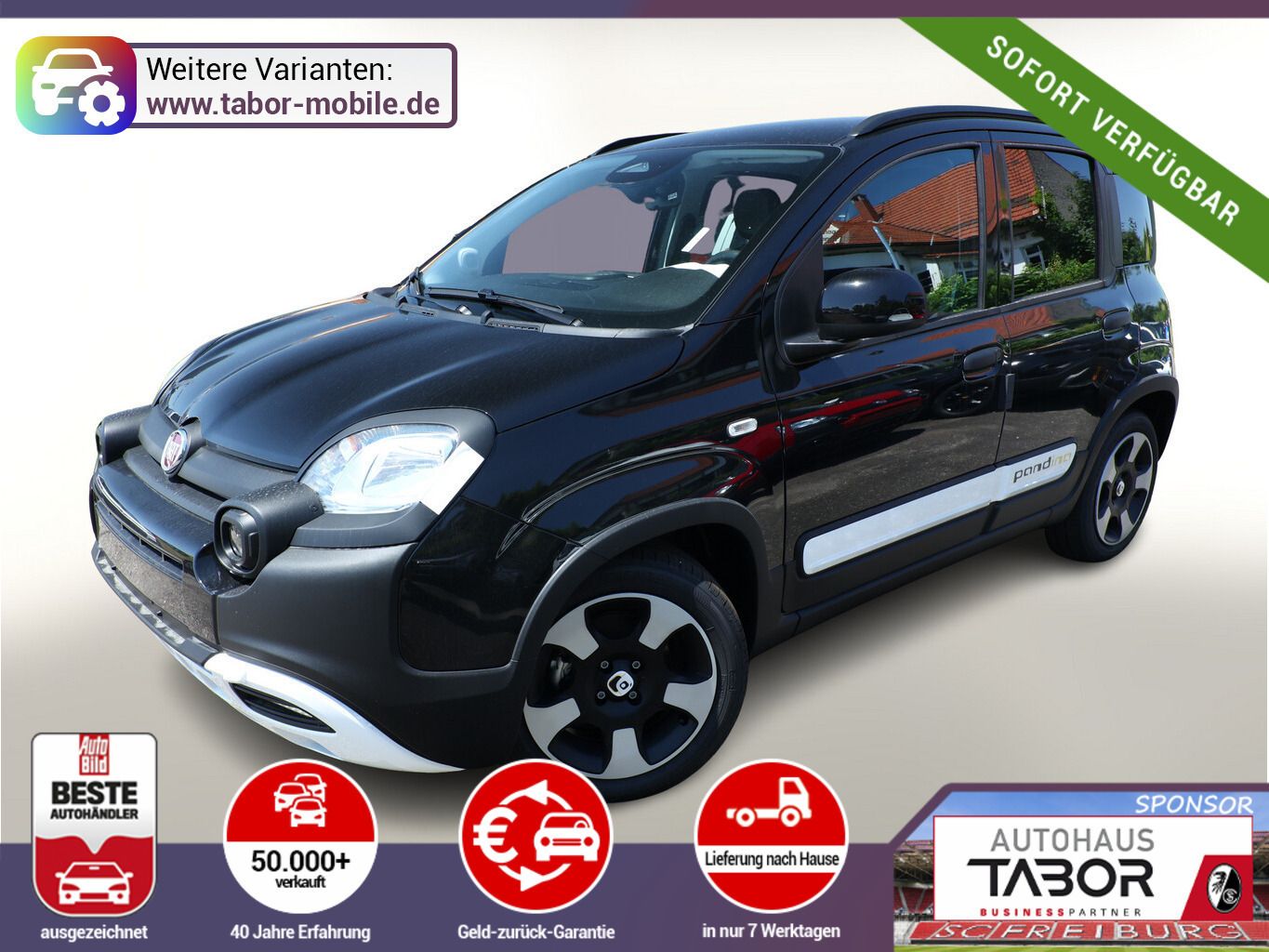 Fiat Panda Cross 5S PDC CarP/AndroidA PrivG 15Z NSW