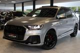 Audi Q7 45 TDI Quattro S line|1HAND|PANO|B&O|ACC| - Hybrid (Diesel/Elektro): Silber, Geländewagen