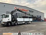 Scania G 450 8x2 Euro 6 Hiab 32 Tonmeter laadkraan Just - Scania G450