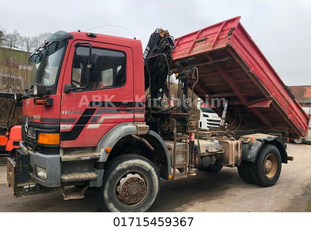 Mercedes-Benz Atego 1828 4x4, Hiab 085, 3.S-Kipper