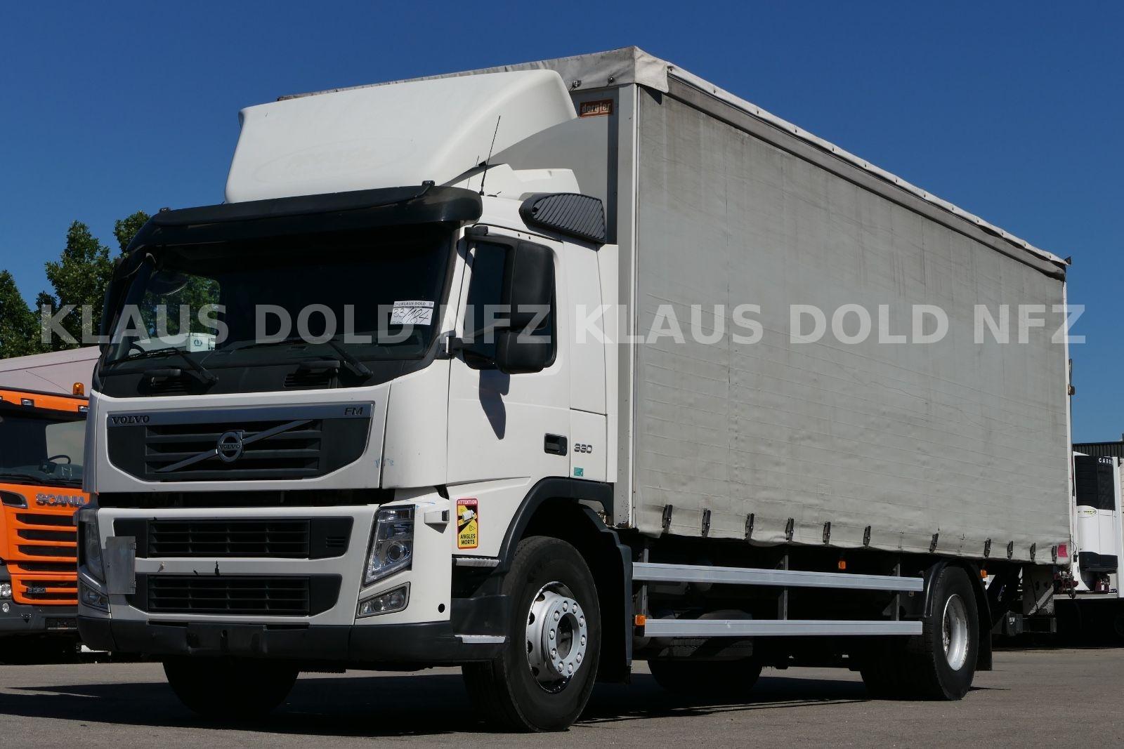 Volvo FM 330 Pritsche Plane Edscha XL-Tank LBW Euro 6