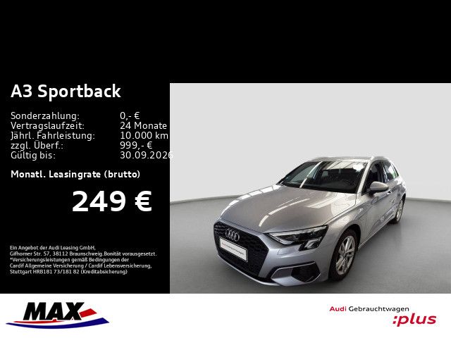 A3 Sportback 40 TFSI e LED+KAMERA+VCP+PDC+SMARTP