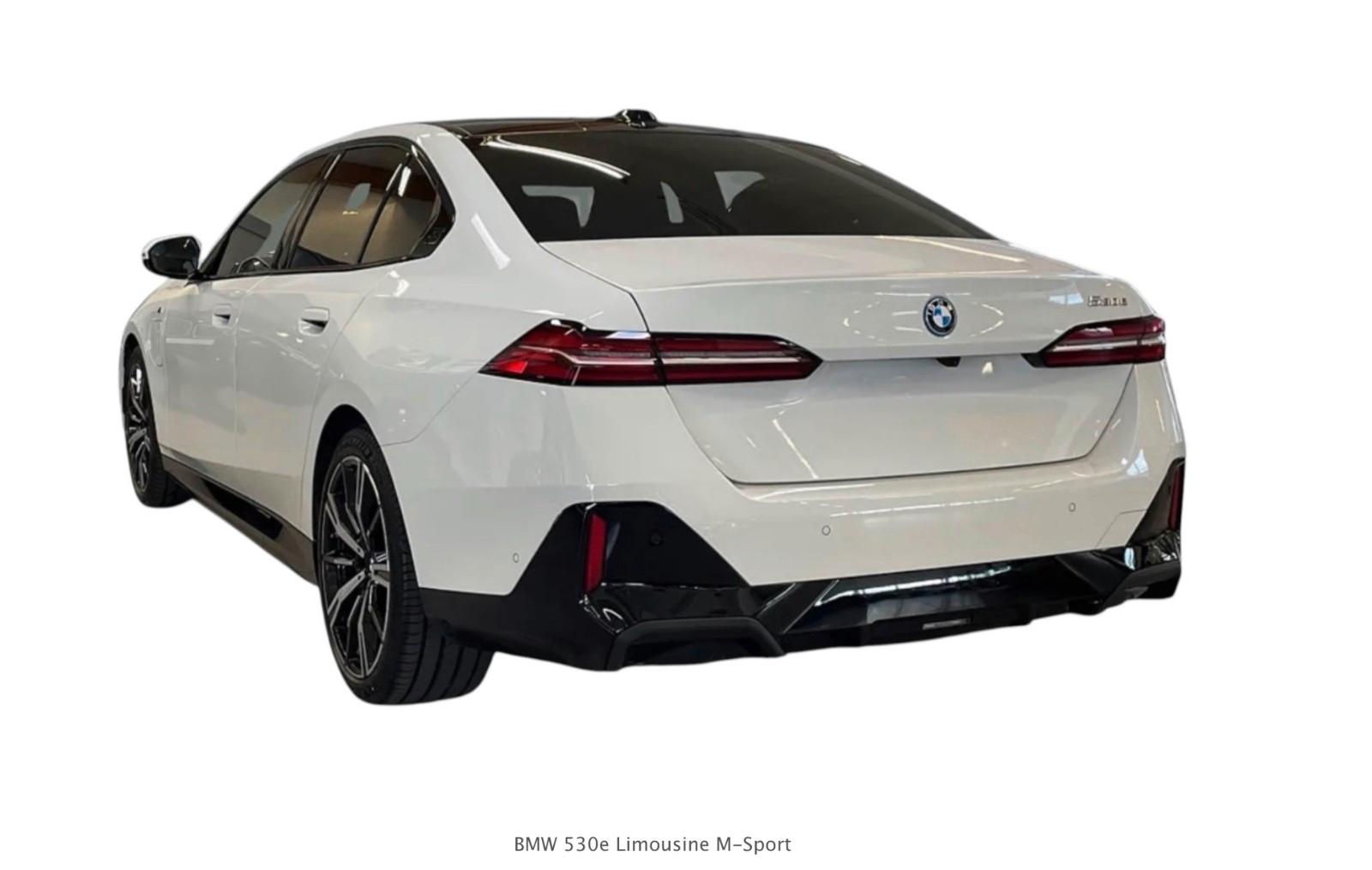 BMW 530e M Sport / PANO / AHK / HK / BRAUN LEDER