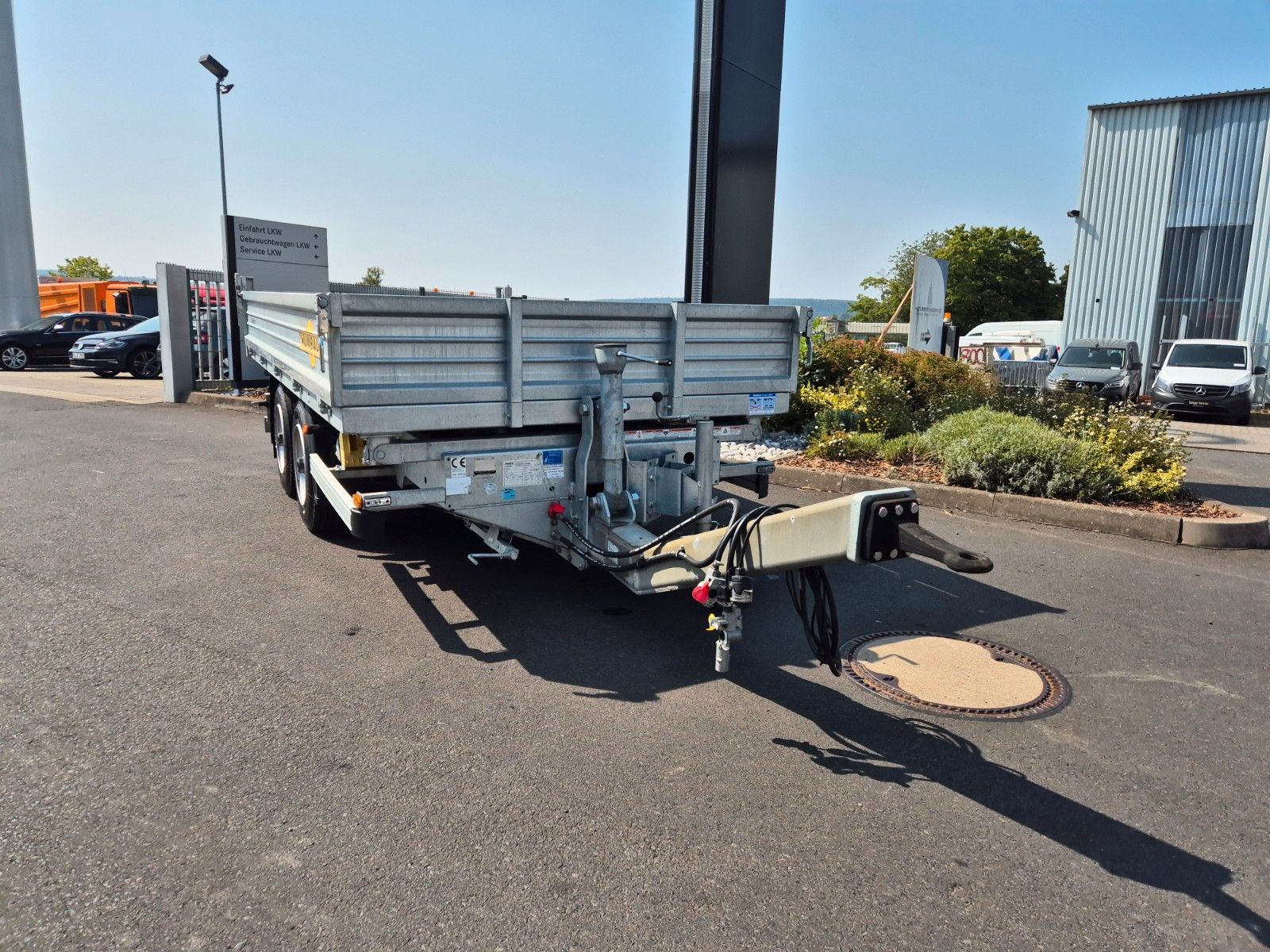 Fahrzeugabbildung Humbaur HTK 754020 Dreiseitenkipper vollverzinkt