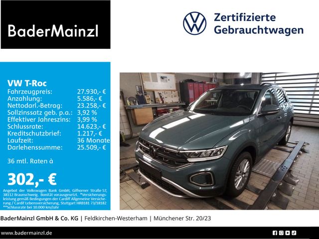 Volkswagen T-Roc 1.5 TSI DSG Life Carplay LED Virtual SHZ