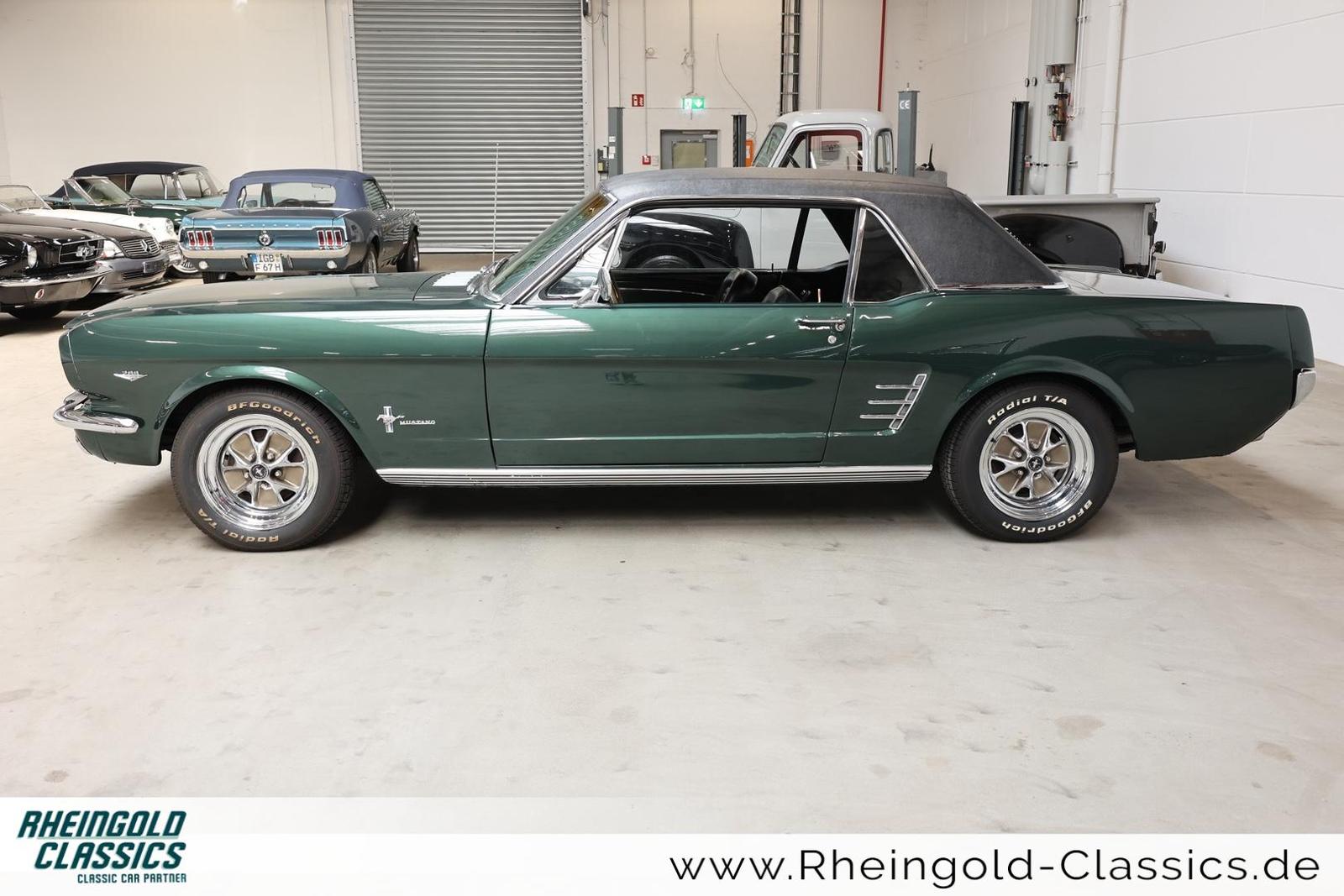 Ford Mustang 289 Coupé V8 Bullitt Green, Automatik