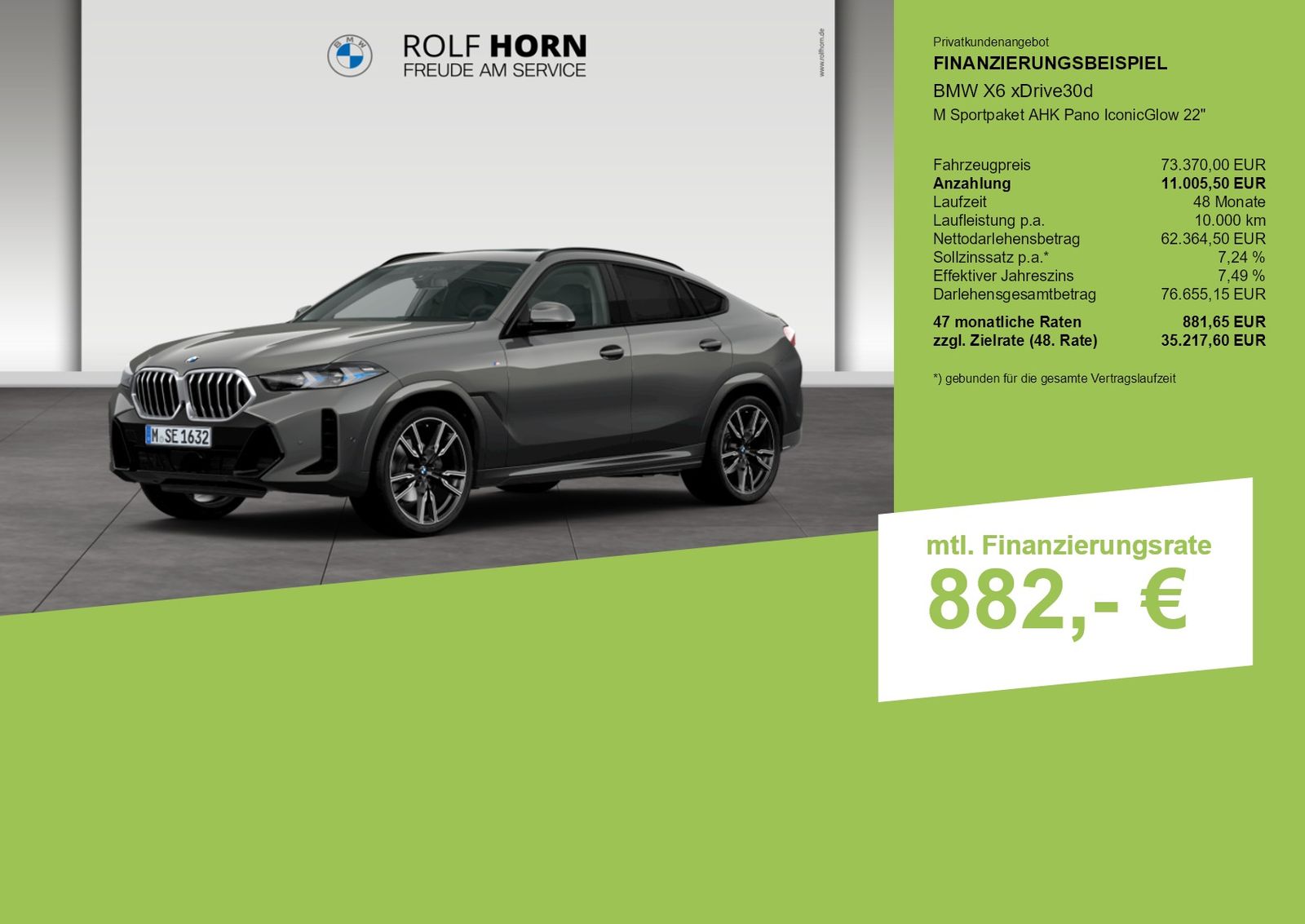 BMW X6 xDrive30d M Sportpaket AHK Pano IconicGlow 22 foto 3