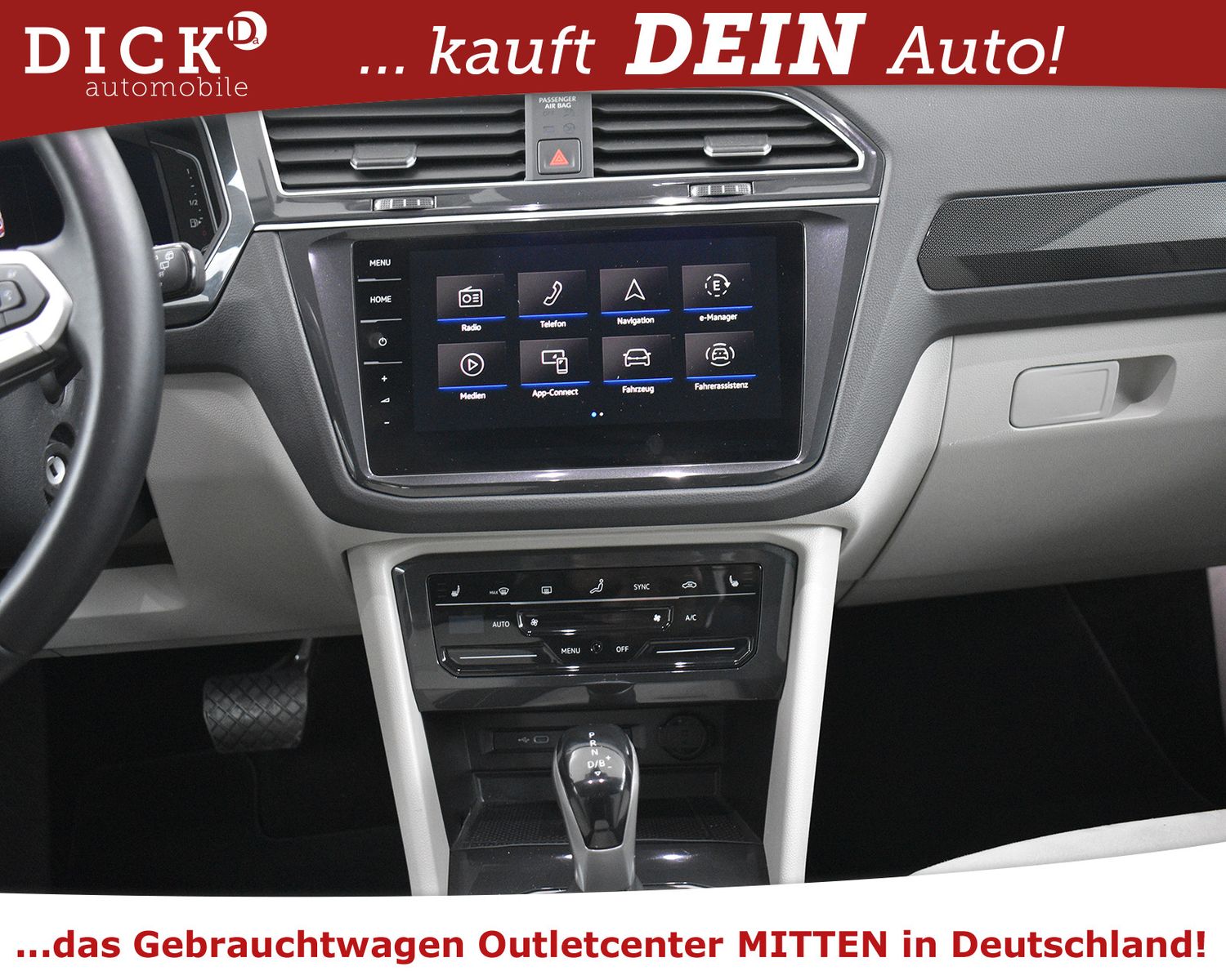 VW Tiguan 1.4 eHyb Elegan MATRIX+VIRTU+360+AHK+MASS - Image 12