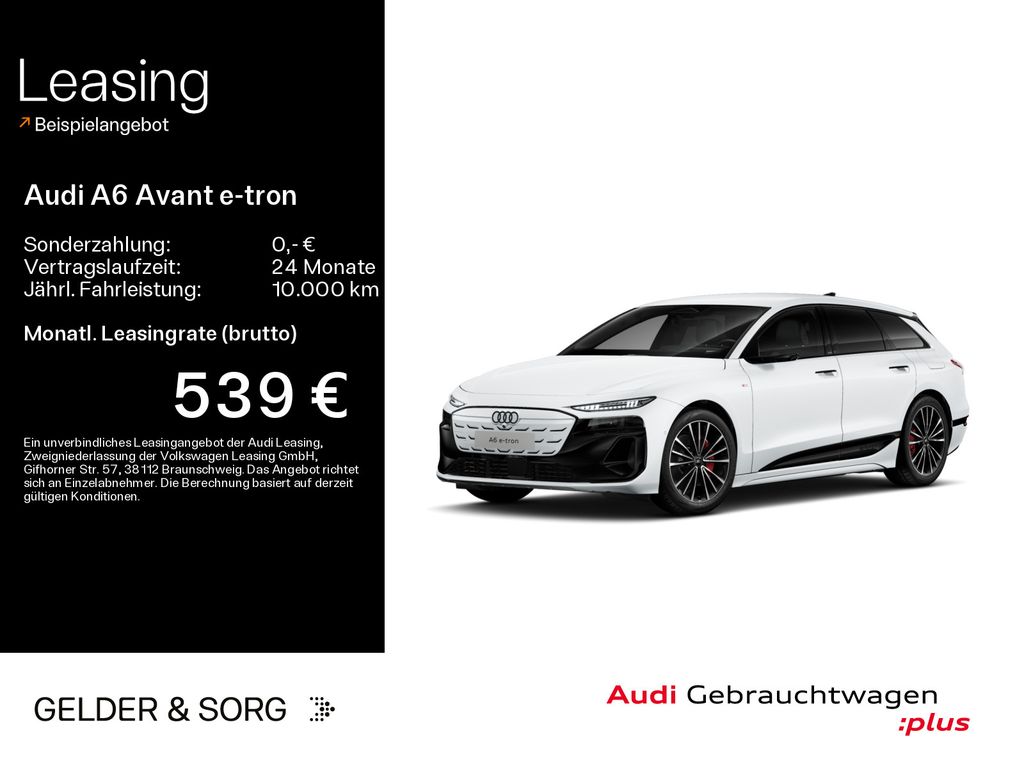 Audi A6 Avant e-tron perf. S line 693km/WLTP*Air*B&O*