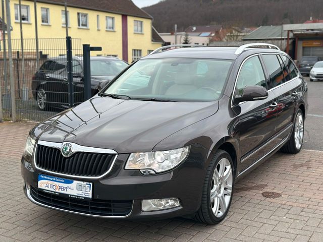 Skoda Superb Combi Elegance TÜV NEU INSP NEU Klima AHK