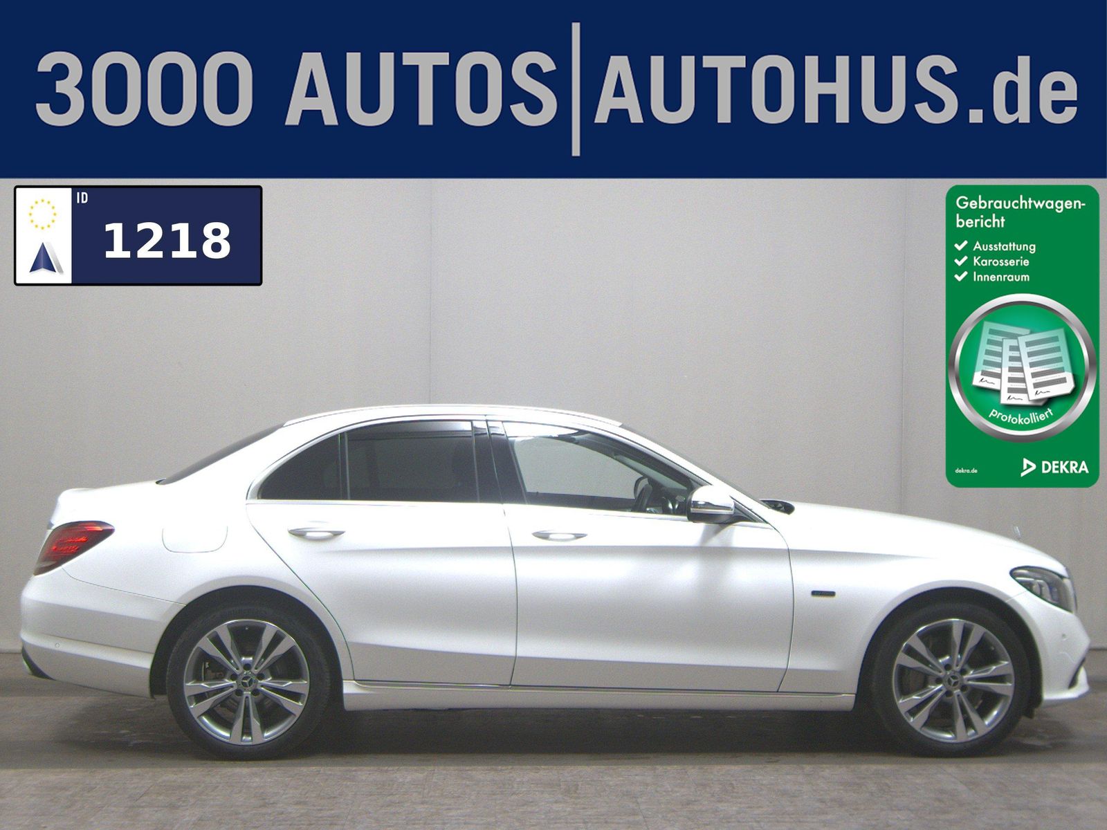 MERCEDES-BENZ C 300 de Exclusive T-Leder Navi MB-LED Burmester